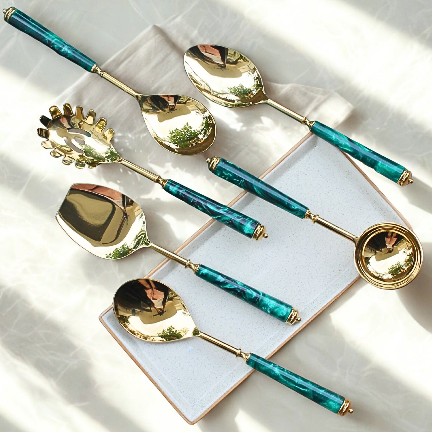 Mestoli da portata Pecker - Set da 6