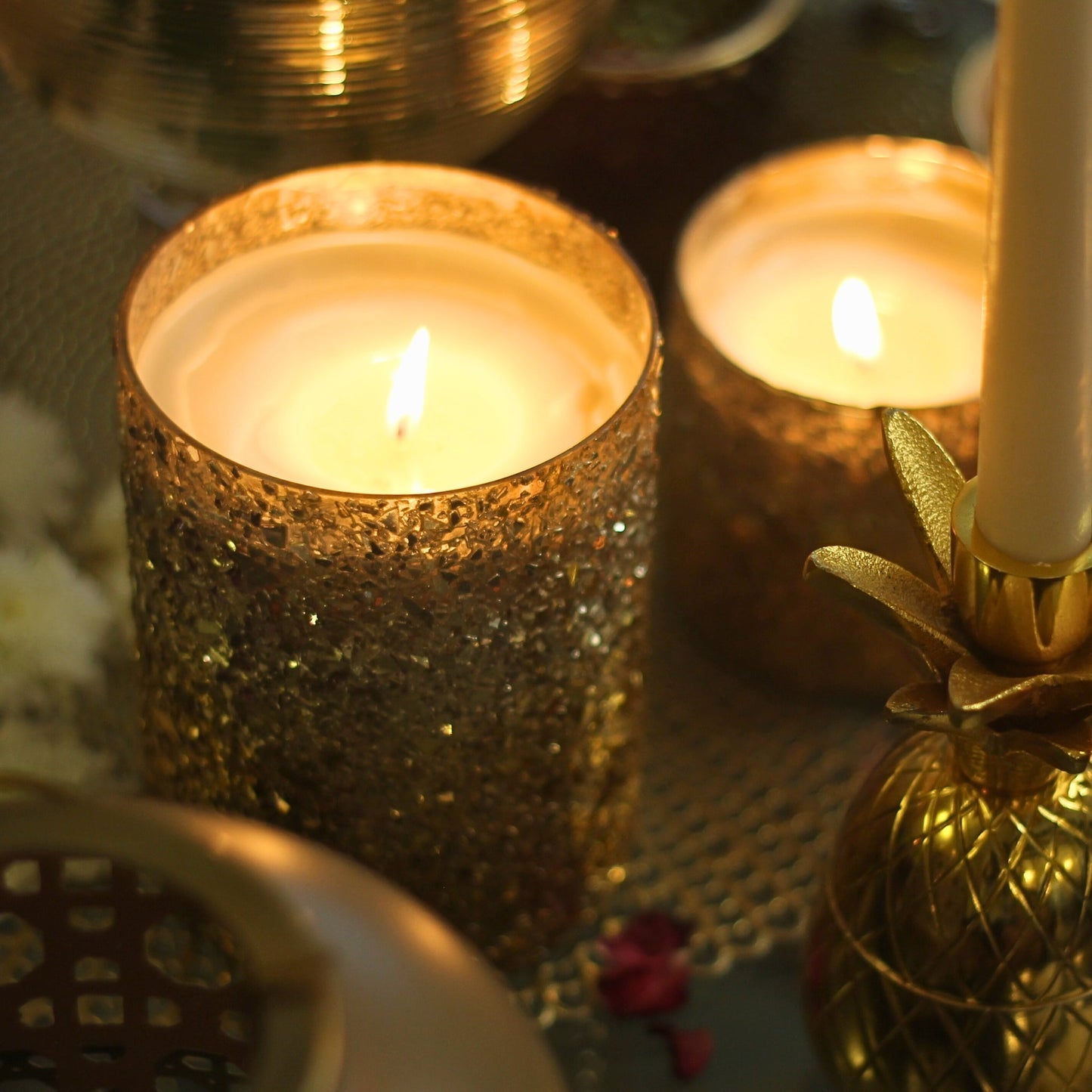 Vasi di candele Flicker