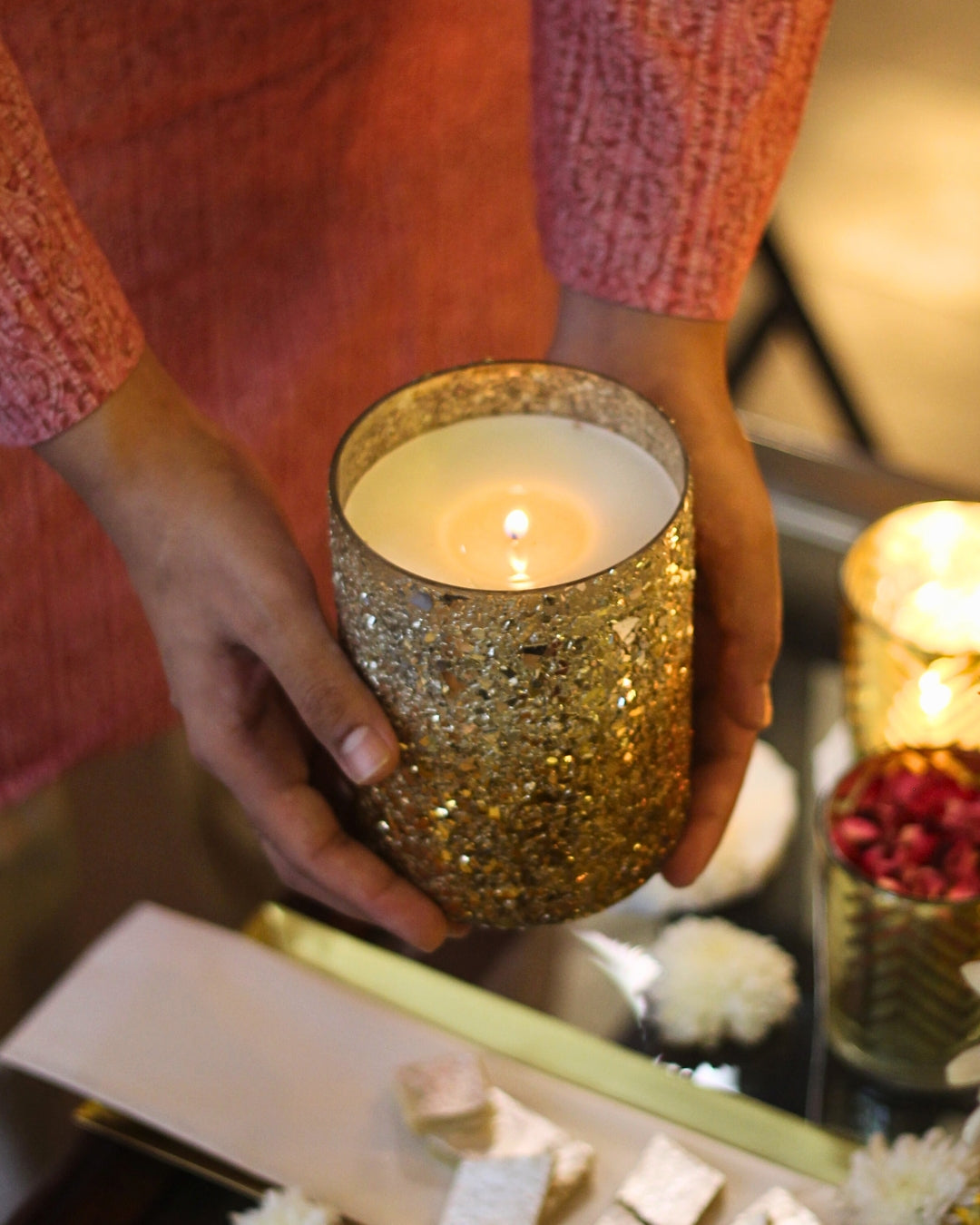 Vasi di candele Flicker