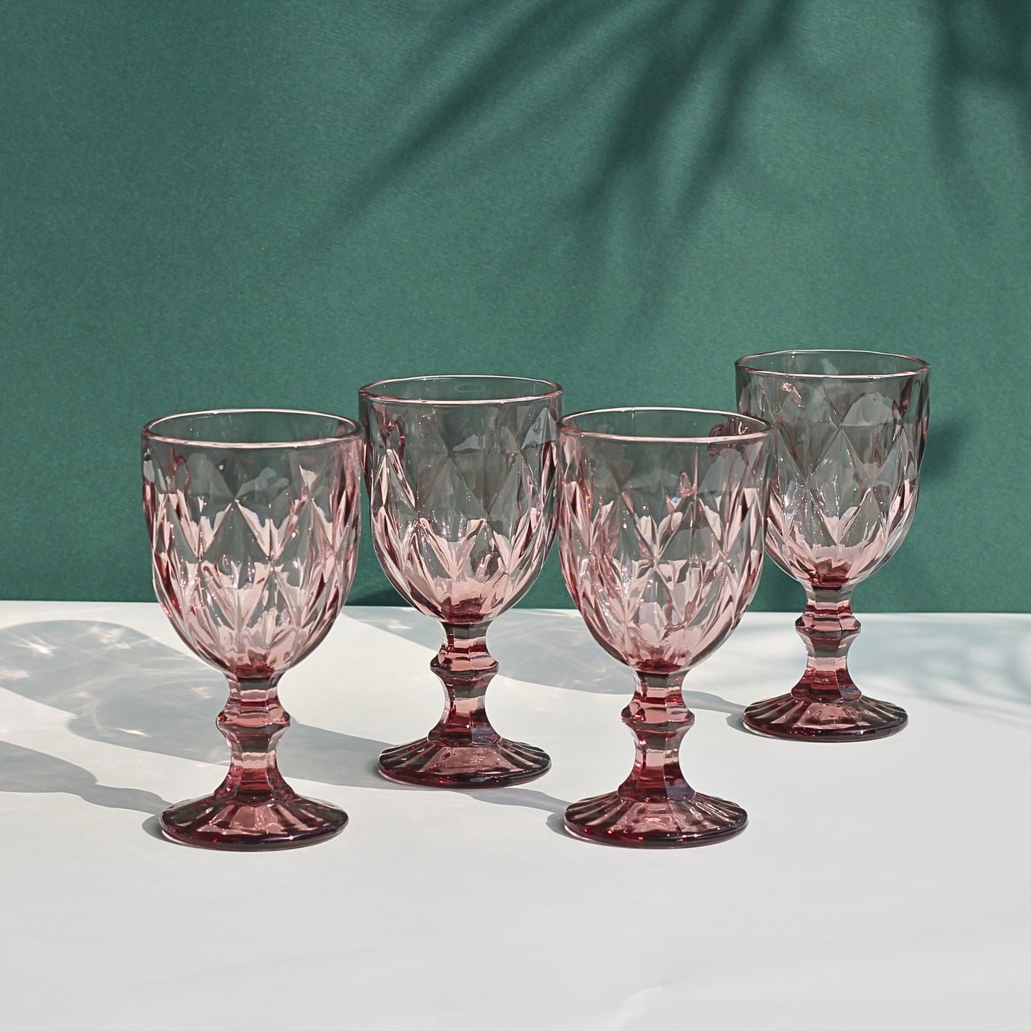 Bicchieri Mehrab - Rosa cipria - Set da 6