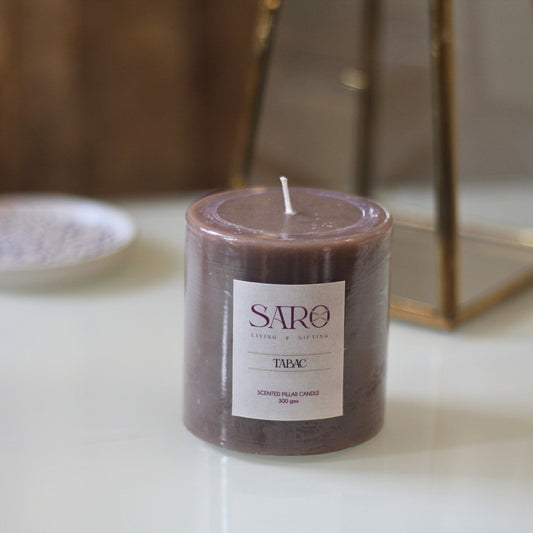 Candela Pilastro Tabac - Marrone Scuro