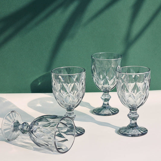 Bicchieri Mehrab - Grigio - Set da 6